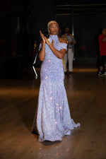 Load image into Gallery viewer, Lilac Dream Sequin Gown
