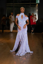 Load image into Gallery viewer, Lilac Dream Sequin Gown
