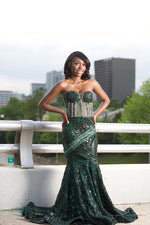 Load image into Gallery viewer, Azalea Charm Evening Gown
