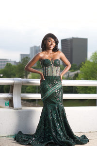 Azalea Charm Evening Gown